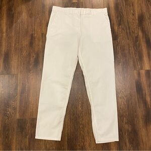 Gap straight leg Khaki pants white